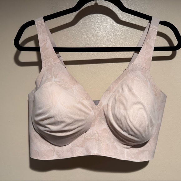 Evelyn & Bobbie the starlette plunge bra floral cream 2XL - Picture 2 of 7